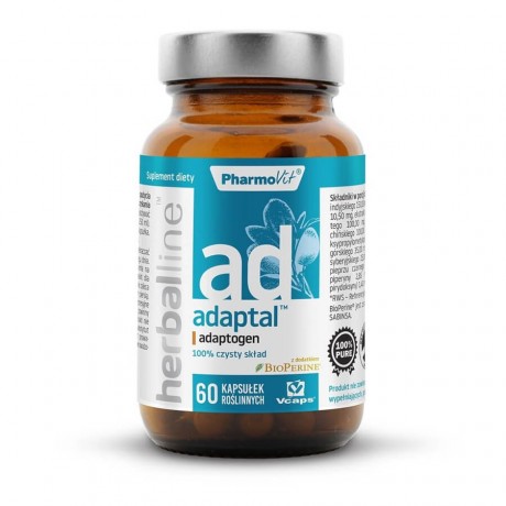 Herballine - Adaptal - Adaptogen 60 kaps. - Suplement diety.