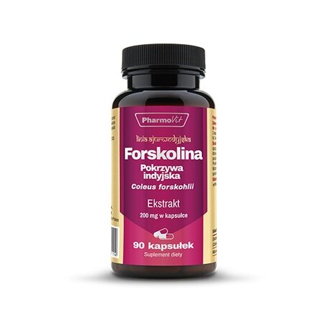 Pharmovit - FORSKOLINA 4:1 200 mg 90 kaps. - suplement diety.