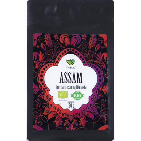 ECOBLIK® - Herbata ekologiczna czarna liściasta ASSAM 130g
