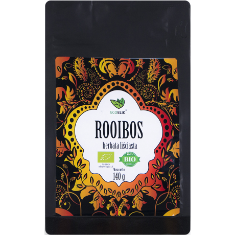 ECOBLIK® - Herbata ekologiczna liściasta ROOIBOS 140g