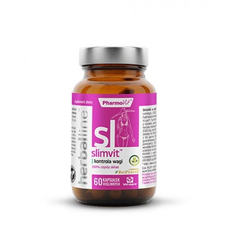 Herballine - Slimvit™ - Kontrola wagi 60 kaps – suplement diety