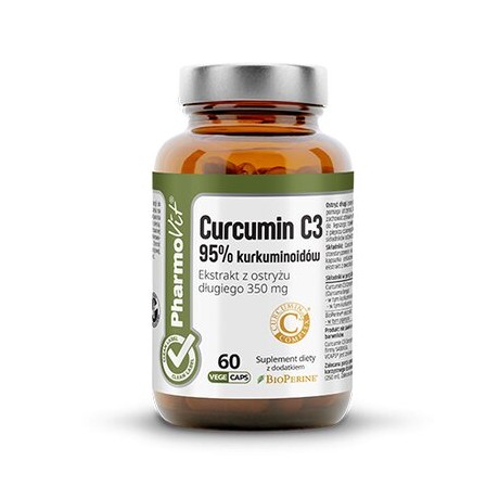 Pharmovit - CURCUMIN C3 95% KURKUMINOIDÓW 60 vcaps® - suplement diety.