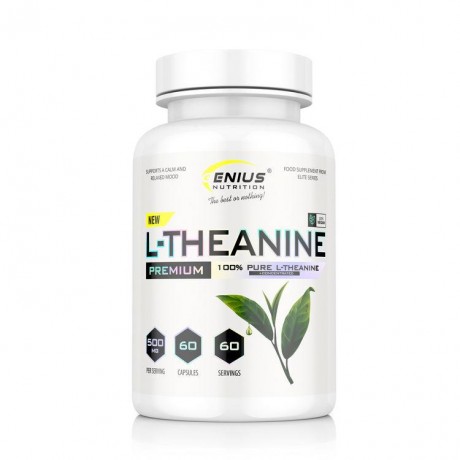Genius Nutrition - L-Teanina 60 kaps. - suplement diety.