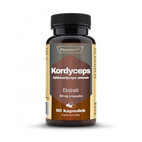 Pharmovit - Kordyceps 4:1 400 mg 90 kaps - suplement diety.