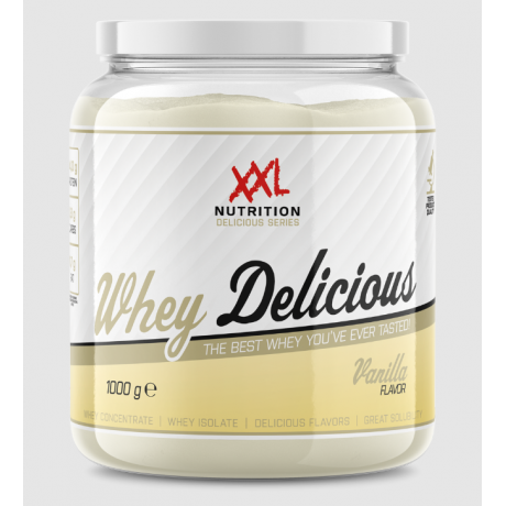 XXL Nutrition - Whey Delicious 1 kg - Suplement diety