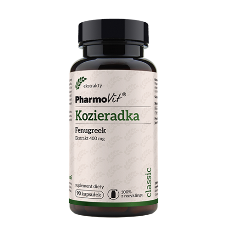 Pharmovit – Kozieradka 90 cap. – suplement diety