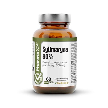 Pharmovit - SYLIMARYNA 80% 60 vcaps® - suplement diety.