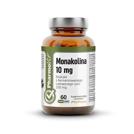 Pharmovit - Monakolina 10 mg 60 Vcaps® - suplement diety.