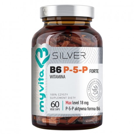 MyVita - Witamina B6 P-5-P 60 kapsułek - suplement diety