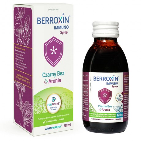 Aronpharma - Berroxin ® Immuno  syrop 120 ml - suplement diety