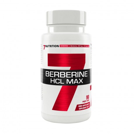 7 Nutrition BERBERINE HCL MAX 90 vege caps. - Suplement diety
