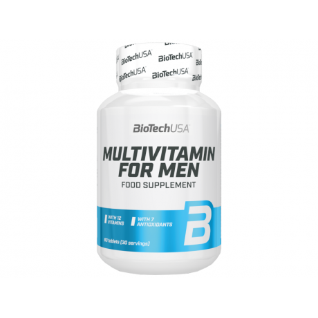 BioTech USA Multivitamin For Man 60 tab - suplement diety