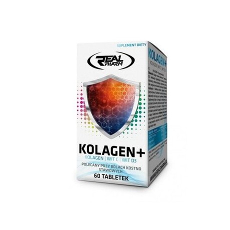 Real Pharm – Kolagen + 60 tab – suplement diety