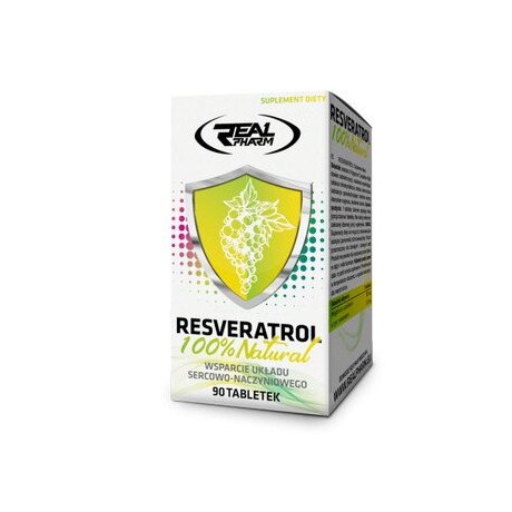 Real Pharm – Resveratrol 90 tab – suplement diety